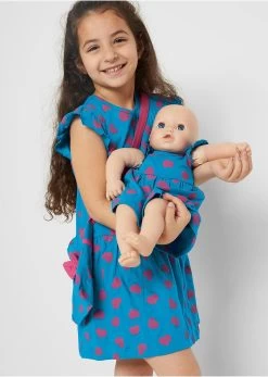 Robe En Jersey Fille + Sac + Robe De Poupée (Ens. 3 Pces.) -Bpc Bonprix Collection 23012062 4jrKfniF