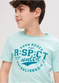 T-shirt Rayé Garçon, Slim Fit -Bpc Bonprix Collection 23034060 x7sY4B4j