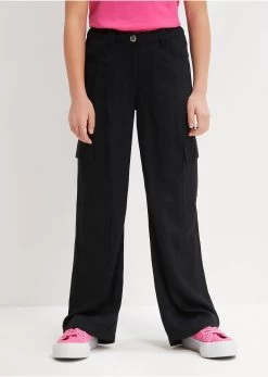 Pantalon Cargo Large Pour Fille -Bpc Bonprix Collection 23036195 mDQ0ZTZG