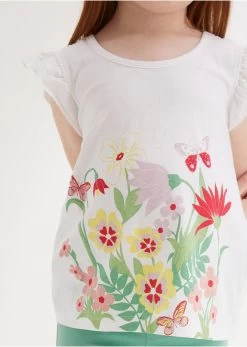 T-shirt Et Legging 3/4 Fille (Ens. 2 Pces.) -Bpc Bonprix Collection 23036316 S01nsiq1