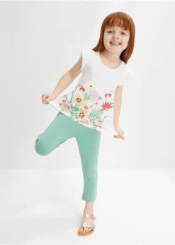 T-shirt Et Legging 3/4 Fille (Ens. 2 Pces.) -Bpc Bonprix Collection 23036317 QtdjXlkE