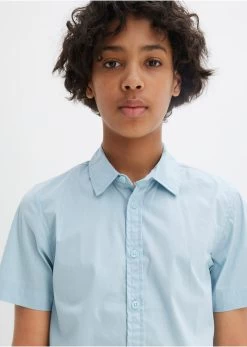 Chemise Manches Courtes Extensible Garçon, Slim Fit 11 Chemise Manches Courtes Extensible Garçon, Slim Fit -Bpc Bonprix Collection 23037677 7ZH18Wk3