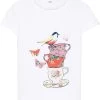 T-shirt Fille Avec Ruchés -Bpc Bonprix Collection 23054267 7BNfvMip