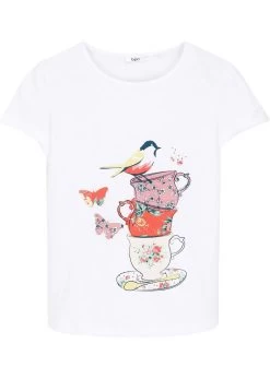 T-shirt Fille Avec Ruchés