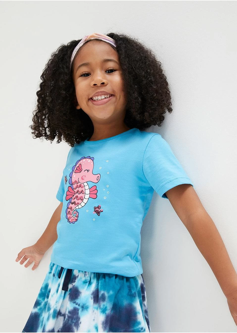 T-shirt Fille à Paillettes 4 T-shirt Fille à Paillettes – Image 2