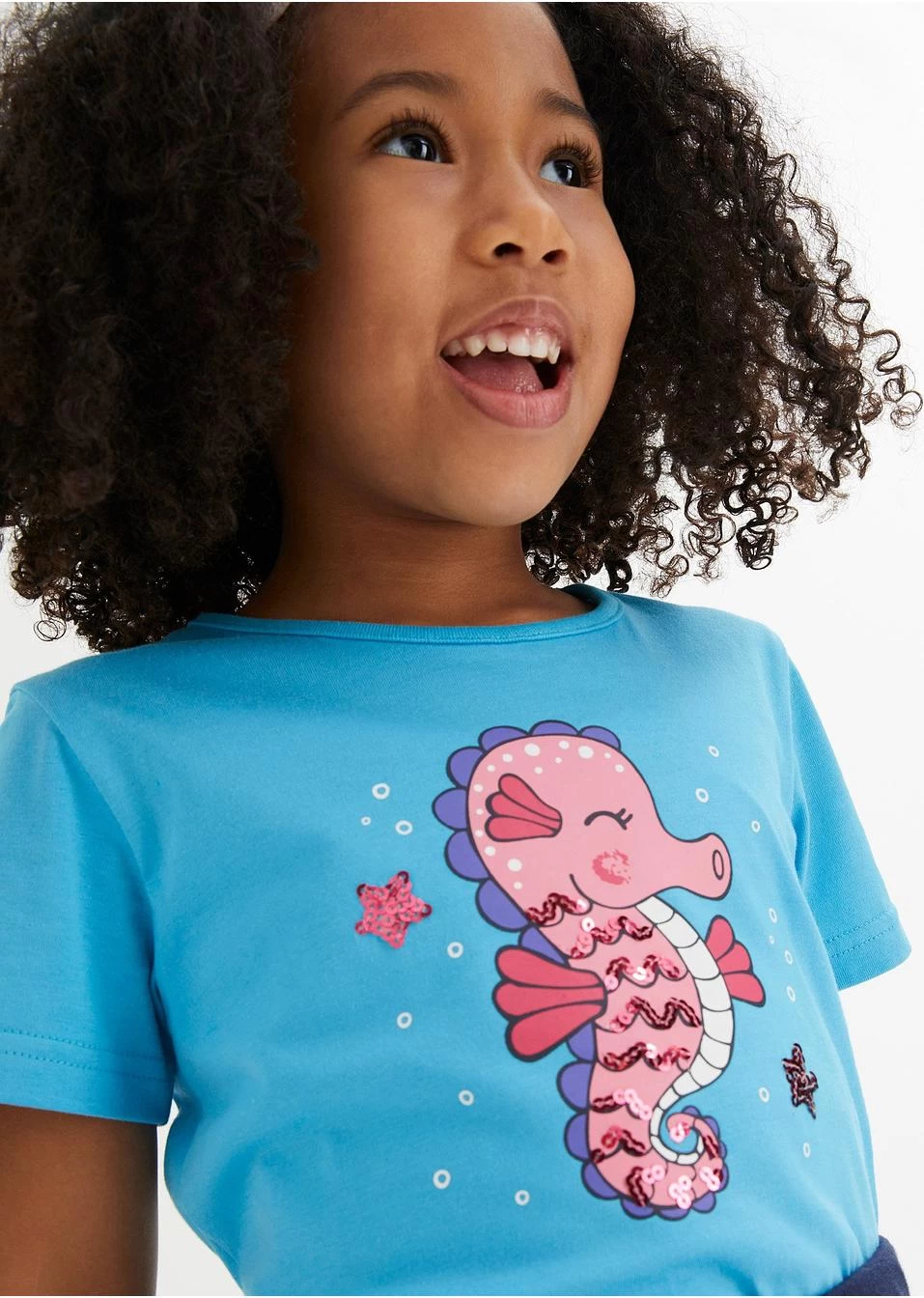 T-shirt Fille à Paillettes 7 T-shirt Fille à Paillettes – Image 5