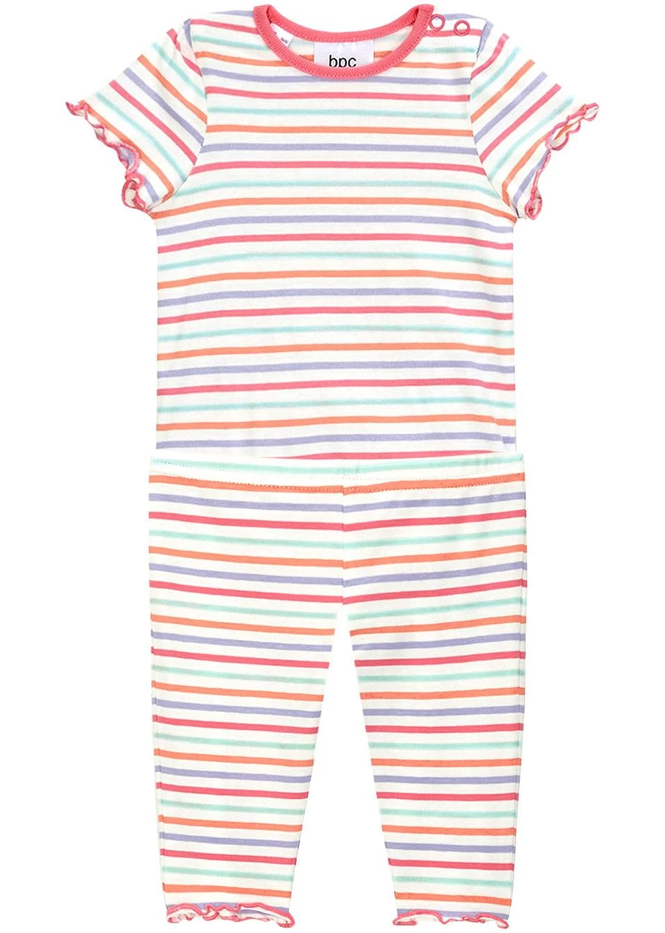 Body Bébé Manches Courtes Et Legging En Coton (Ens. 2 Pces.) 3 Body Bébé Manches Courtes Et Legging En Coton (Ens. 2 Pces.)