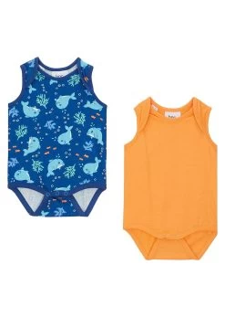 Lot De 2 Bodies Bébé Sans Manches En Coton 7 Lot De 2 Bodies Bébé Sans Manches En Coton -Bpc Bonprix Collection 23075856 SqpUa1K3