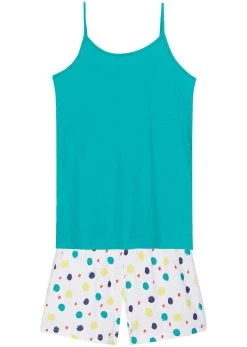 Pyjashort Fille Avec Bretelles Spaghetti (Ens. 2 Pces.)