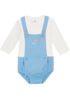 Combishort Bébé Et T-shirt Manches Longues En Coton (Ens. 2 Pces.)