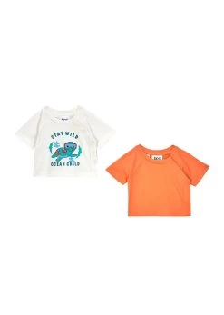 Lot De 2 T-shirts Bébé Avec Patte De Boutonnage En Coton 7 Lot De 2 T-shirts Bébé Avec Patte De Boutonnage En Coton -Bpc Bonprix Collection 23077022 TUATKEiW